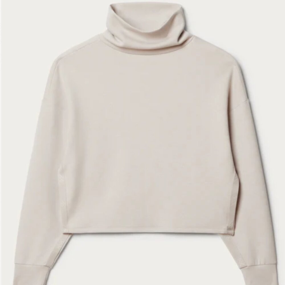 Rhone DreamGlow Mockneck in Sand (Small)